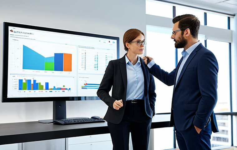 무역협상가를 위한 리더십 개발 전략 - Emotional Intelligence in Action**

Prompt: A businesswoman in modest business attire, calmly addres...